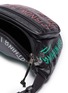 Detail View - Click To Enlarge - BALENCIAGA - Explorer' graffiti print leather bum bag