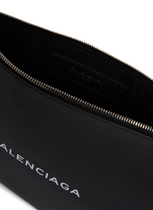 balenciaga everyday logo pouch