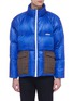 Main View - Click To Enlarge - 8ON8 - Tartan plaid pocket down puffer jacket