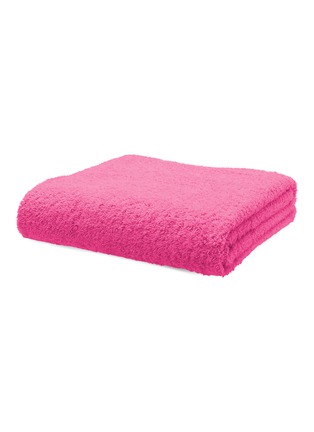 Main View - Click To Enlarge - ABYSS - Super Pile bath sheet – Happy Pink