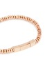Detail View - Click To Enlarge - TATEOSSIAN - 'Mini Click' rose gold silver disc bead bracelet