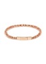 Main View - Click To Enlarge - TATEOSSIAN - 'Mini Click' rose gold silver disc bead bracelet