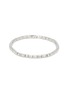 Main View - Click To Enlarge - TATEOSSIAN - 'Pure Bamboo' rhodium silver disc bracelet