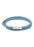 Main View - Click To Enlarge - TATEOSSIAN - 'Pop Rigato' double wrap braided leather bracelet