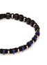 Detail View - Click To Enlarge - TATEOSSIAN - Lapis lazuli disc bead macramé braided bracelet