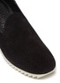 Detail View - Click To Enlarge - PEDRO GARCIA  - 'Cristiane' perforated suede step-in slip-ons