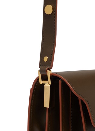 Detail View - Click To Enlarge - MARNI - 'Trunk' small leather shoulder bag