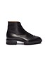 Main View - Click To Enlarge - JIL SANDER - Leather combat boots