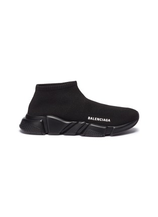 Main View - Click To Enlarge - BALENCIAGA - 'Low Speed' knit sock sneakers