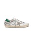 Main View - Click To Enlarge - GOLDEN GOOSE - 'Superstar' strass leather sneakers