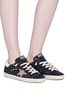 Figure View - Click To Enlarge - GOLDEN GOOSE - 'Superstar' leather sneakers