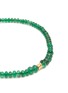 Detail View - Click To Enlarge - TATEOSSIAN - Emerald bead 18k yellow gold disc bracelet