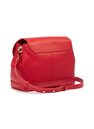 Detail View - Click To Enlarge - 10142 - 'Crossbs' circle cutout lobster clasp leather crossbody bag