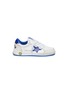 Main View - Click To Enlarge - GOLDEN GOOSE - 'Ball Star' cracked panel leather toddler sneakers