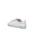 Figure View - Click To Enlarge - GOLDEN GOOSE - 'Old School' strass tongue leather kids sneakers
