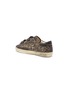 Figure View - Click To Enlarge - GOLDEN GOOSE - 'Old School' suede panel glitter coated leather kids sneakers