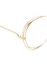 Detail View - Click To Enlarge - CHLOÉ - 'Carlina' overlap wire rim round optical glasses