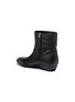Detail View - Click To Enlarge - SAM EDELMAN - 'Ava' contrast topstitching studded leather boots