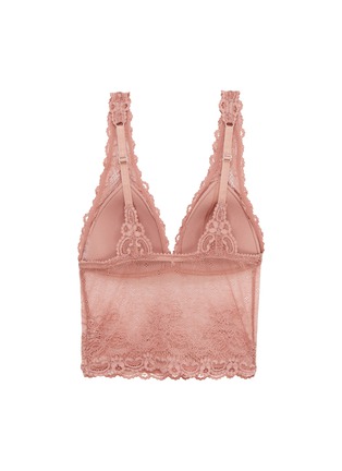 Back View - Click To Enlarge - TOPSHOP - Chantilly lace tank bralette