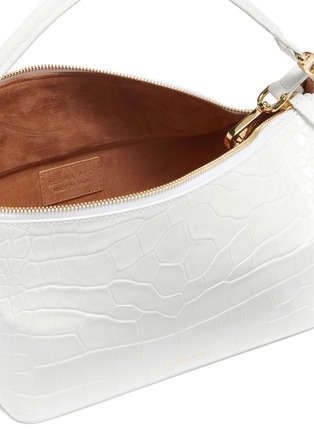 Detail View - Click To Enlarge - REJINA PYO - 'Olivia' croc embossed leather box bag