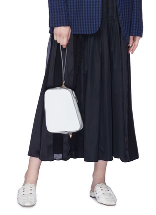 Figure View - Click To Enlarge - MARGE SHERWOOD - 'Tail' leather crossbody bag