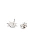 Detail View - Click To Enlarge - CZ BY KENNETH JAY LANE - Cubic zirconia pavé starburst stud earrings