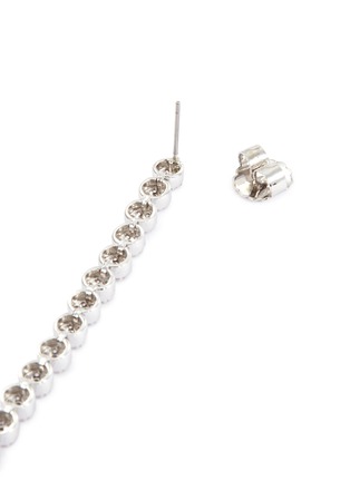 Detail View - Click To Enlarge - CZ BY KENNETH JAY LANE - Cubic zirconia linear drop earrings