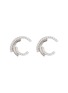 Main View - Click To Enlarge - CZ BY KENNETH JAY LANE - Cubic zirconia swirl stud earrings