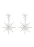 Main View - Click To Enlarge - CZ BY KENNETH JAY LANE - Cubic zirconia detachable starburst stud earrings