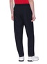 Back View - Click To Enlarge - MC Q - Pleated virgin wool jogging pants