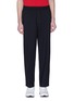 Main View - Click To Enlarge - MC Q - Pleated virgin wool jogging pants