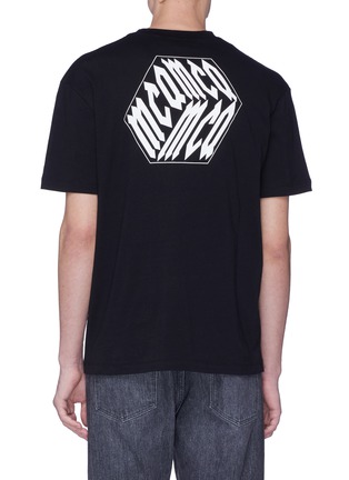 Back View - Click To Enlarge - MC Q - Cube logo print T-shirt