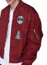 Detail View - Click To Enlarge - MC Q - Monster patch bomber jacket