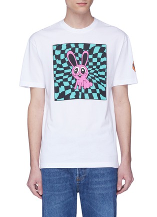 Main View - Click To Enlarge - MC Q - 'Acid Bunny' print T-shirt