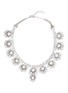 Main View - Click To Enlarge - ERICKSON BEAMON - 'Jam' Swarovski crystal glass pearl bib necklace