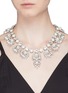 Figure View - Click To Enlarge - ERICKSON BEAMON - 'Jam' Swarovski crystal glass pearl bib necklace
