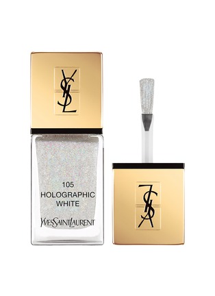 Main View - Click To Enlarge - YSL BEAUTÉ - La Laque Couture – 105 Holographic White