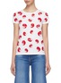 Main View - Click To Enlarge - ALICE & OLIVIA - x Donald Robertson 'Rylyn' sequinned lip T-shirt