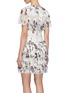 Back View - Click To Enlarge - ALICE & OLIVIA - 'Paola' floral print tiered ruffle dress