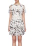 Main View - Click To Enlarge - ALICE & OLIVIA - 'Paola' floral print tiered ruffle dress
