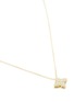Figure View - Click To Enlarge - ROBERTO COIN - 'Princess Flower' diamond 18k yellow gold necklace