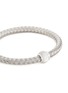Detail View - Click To Enlarge - ROBERTO COIN - 'Primavera' mother-of-pearl 18k white gold bangle