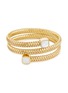 Main View - Click To Enlarge - ROBERTO COIN - 'Primavera' mother-of-pearl 18k yellow gold bangle