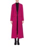Main View - Click To Enlarge - ALICE & OLIVIA - 'Angela' shawl lapel open maxi coat