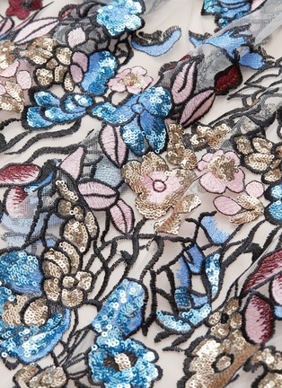 Detail View - Click To Enlarge - ALICE & OLIVIA - 'Becca' floral embellished dress