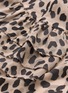  - ALICE & OLIVIA - 'Julius' tiered cuff leopard burnout tunic top