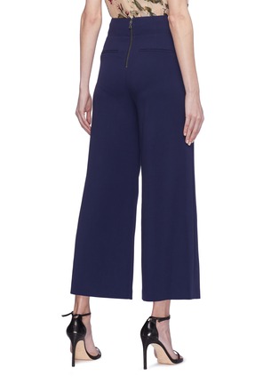 Back View - Click To Enlarge - ALICE & OLIVIA - 'Ferris' button wide leg pants