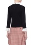 Back View - Click To Enlarge - ALICE & OLIVIA - 'Aster' detachable ruffle cuff sweater