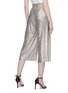 Back View - Click To Enlarge - ALICE & OLIVIA - 'Elba' plissé pleated paperbag culottes