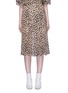 Main View - Click To Enlarge - ALICE & OLIVIA - 'Athena' leopard burnout silk chiffon maxi skirt